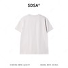 SDSA男装2026新款高贵轻奢美式拼接领口印花字母圆领长袖T恤百搭 商品缩略图4
