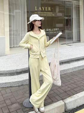 基础舒适休闲连帽三件套（一口价）