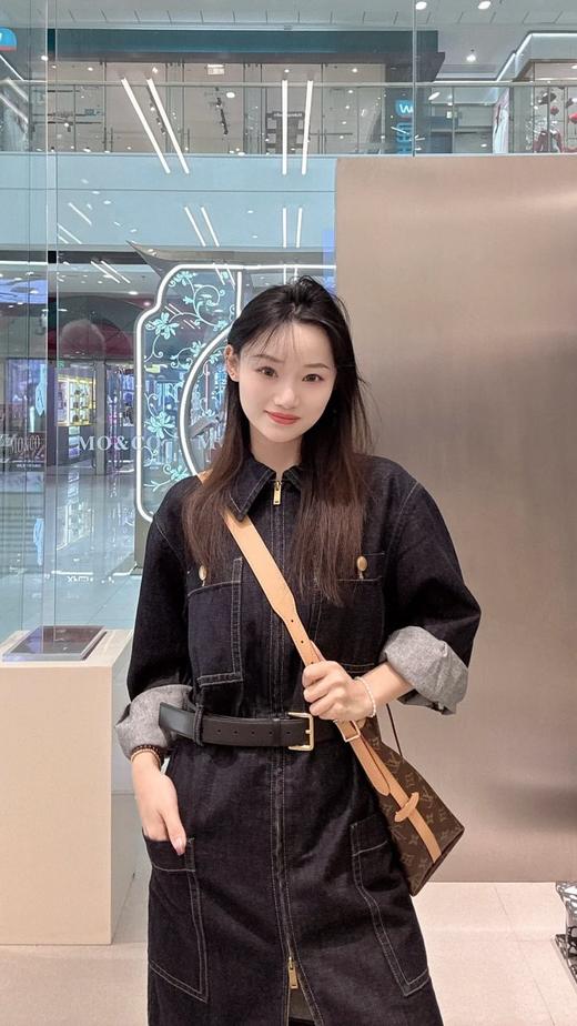 【高品质私服】【MC工装中低腰牛仔连衣裙】中低腰线设计，恰当强调腰线位置，N1202-CC【无标出货 介意慎拍】 商品图7