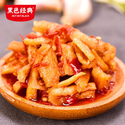 黑色经典脆椒萝卜丁湖南特产咸菜剁辣椒酱下饭菜拌面菜香辣萝卜干 商品图3