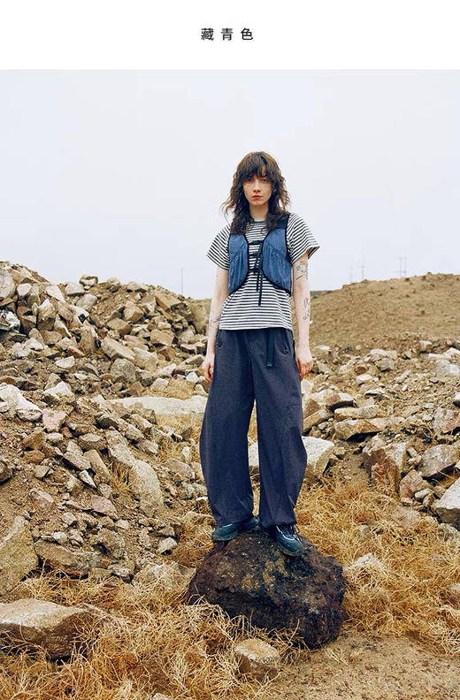 【秒杀价已调 直接拍】半圆 原创裤子 2026女式 速干薄款 弯刀裤 休闲长裤 商品图5