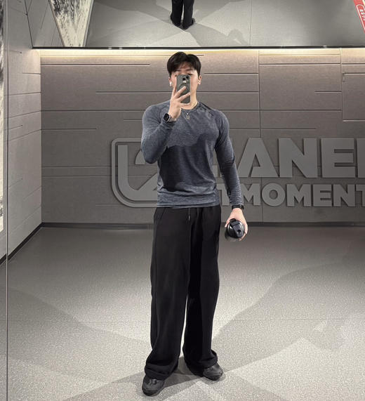 原单正品Lu家Metal Vent Tech系列男士运动长袖衫031303 商品图5