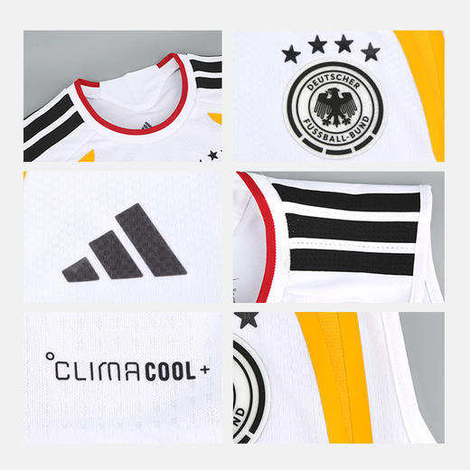 小李子ADIDAS阿迪达斯德国球员版训练背心成人男JZ4604 商品图3