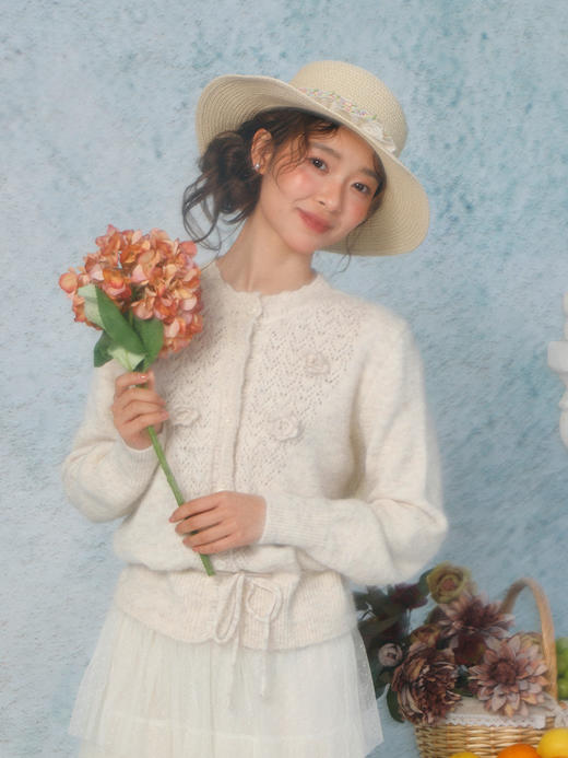 气质甜美度假帽蛋糕草帽-纪念日百货门店同款169146785 商品图3