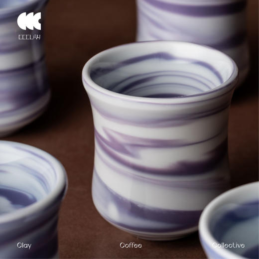 CCCLAY “幻”系列 | 自然之歌 绞胎工艺  咖啡杯 ccc咖啡杯 商品图4