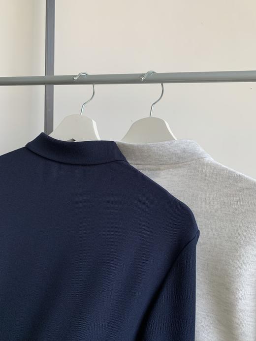 点此购买 哈吉斯春季男士商务通勤长袖POLO衫 yw 342139 商品图13