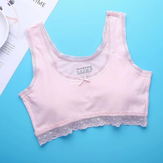 【一阶段】（清仓款）SCHIESSER/舒雅童装女童棉莫代尔少女一阶段背心文胸36/17147B 商品图6