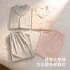 【商场同款】熳洁儿 开衫莫棉家居服春夏新款短袖九分裤情侣套装26203220/26203920 商品缩略图2