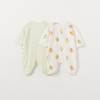 童泰（TONGTAI）婴儿连体衣夏季新生儿衣服宝宝家居内衣蝴蝶衣2件装 绿色66cm 商品缩略图2
