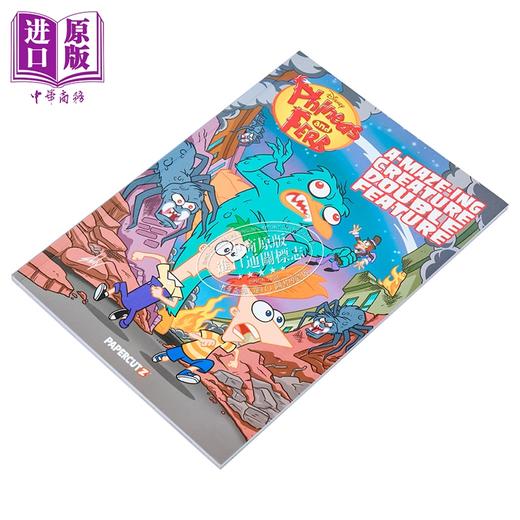 预售 【中商原版】飞哥与小佛的迷宫生物双片连映 迪士尼漫画 绘本小说 Phineas and Ferbs 英文原版 Disney Comics Group 商品图1