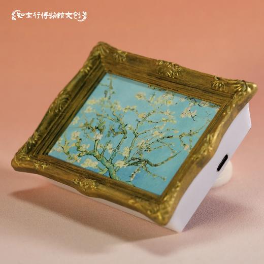 名画光影小夜灯冰箱贴复古文艺小相框梵高画装饰创意礼品工艺品 商品图3