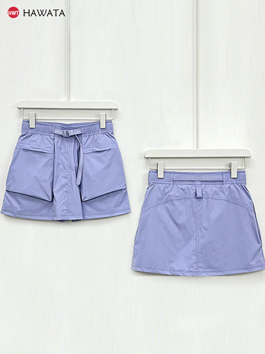 哈瓦塔运动防晒（假两件）工装短裙 商品图4