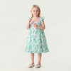 马克珍妮夏日清荷女童棉真丝连衣裙2026年夏装新款561055 商品缩略图1
