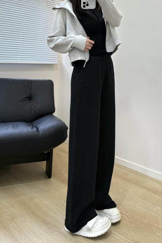 Lulu 新款面料 Scuba🔹华夫格阔腿裤 商品图3