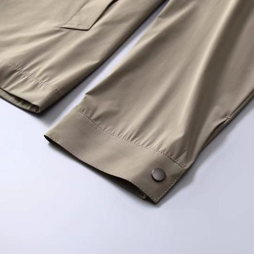 春夏新款高端轻薄速干牛奶丝面料商务休闲行政夹克外套   YH-7899 商品图7