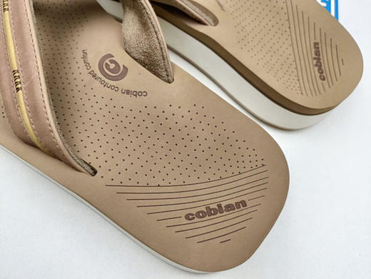 原单正品 cobian人字拖
一双以终身舒适度为口号的拖鞋
橡胶大底接近0.5cm，中低复合了三层
真的舒服啊，官方就没有低于40美金的拖鞋
且自带足弓
码数:41-46码全 商品图3