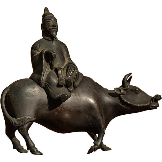 清	老子出关铜香薰 商品图5