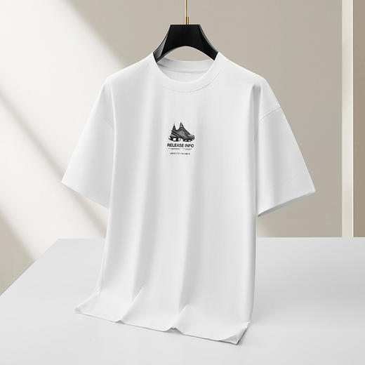 【DKP】大依优型大码男装圆领短袖T恤棉质运动休闲透气短袖上衣加肥加大 商品图1