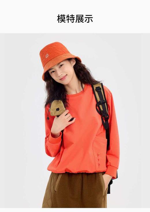 点此购买 乐飞叶春秋户外CORDURA女士保暖运动休闲圆领卫衣 ss 342201 商品图3