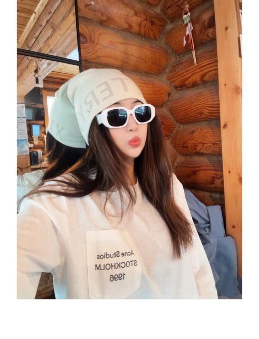 一店k （原版定织棉麻面料！）AS真的太会做松弛感单品了！棉+亚麻的混纺面料软而不塌！太舒服了！口袋倒印小标低调又有辨识度 ！26春新款口袋字母大T恤 宽宽松松慵懒范儿 好穿极了 商品图0