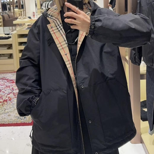 万年经典款 重磅 br双面夹克 男女同款！商务休闲皆可 户外防风防雨面料 商品图1