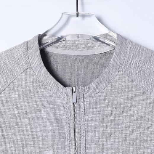 SDSA男装2026新款高贵轻奢简约时尚半拉链圆领短袖T恤宽松百搭潮 商品图1