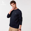 点此购买 哈吉斯小狗家男士休闲小LOGO纯棉基础长袖T恤衫 ye 342183 商品缩略图7