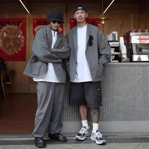 机能宽松廓形松弛感男士休闲西服 商品图0