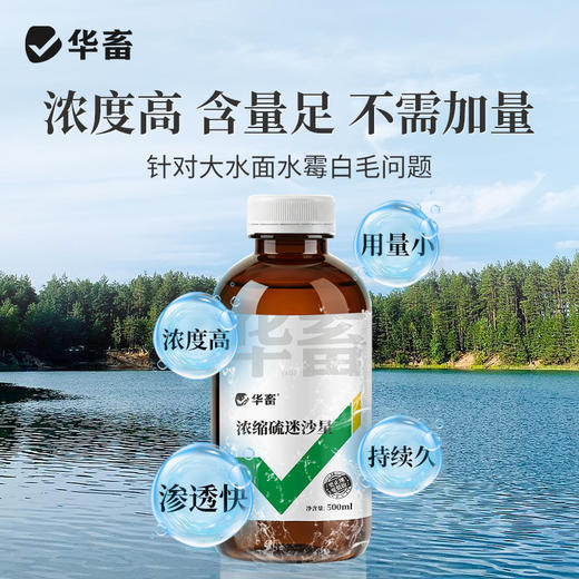 华畜硫醚沙星水产养殖水霉病专治鱼药水霉清白毛病烂身烂尾水霉净 商品图1