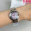 AF卡地亚蓝气球系列 中号33mm 间玫金粉贝母面 女士腕表 商品缩略图8
