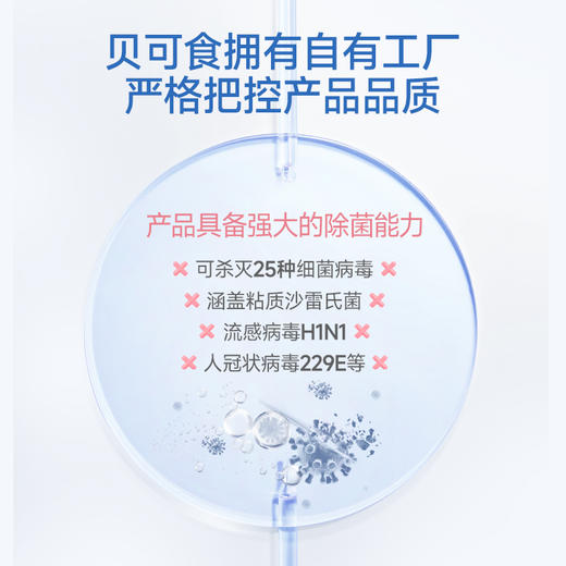 外出&换季必备🏆【贝可食免洗手清洁除菌喷雾/杀菌除味随身喷】杀菌率达99.99%❗无刺鼻酒精味，经口无毒不伤肤.时刻全方位守护健康！ 商品图4
