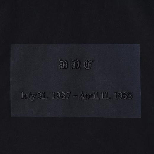 SDSA男装2026新款高贵轻奢刺绣字母圆领短袖T恤后背图案印花百搭 商品图2