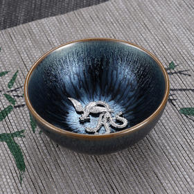 子佩集【瑶池仙凤】S990银摆件【YSYCJ001】茶具品茗杯原创作品茶杯凤舞2509