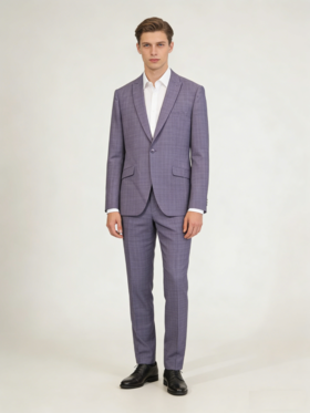 G2000男装SS26商场新款【BLACK】【高纱支绵羊毛】修身西装61415203