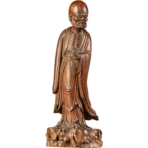清	红木达摩像 商品图5