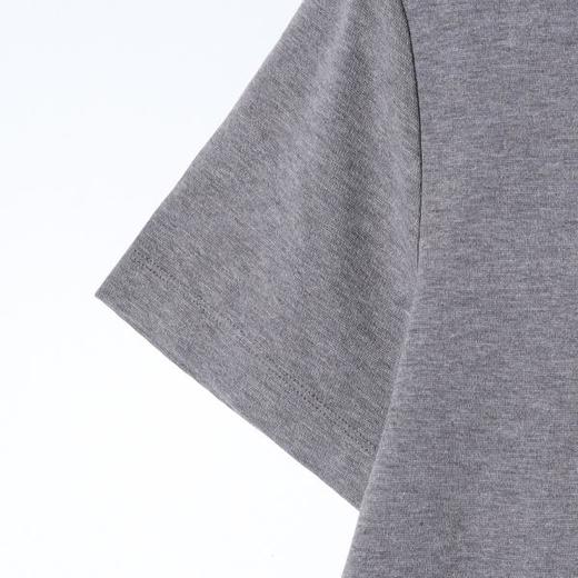 SDSA男装2026新款高贵轻奢简约领口拼接撞色圆领短袖T恤百搭时尚 商品图2