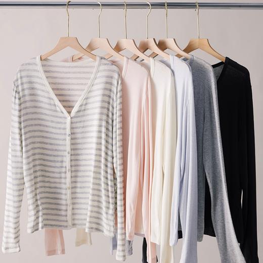 下单7-10天发货！SPLELED 蚕丝羊毛零感开衫 9786 美利奴羊毛+兰精天丝+桑蚕丝 原始质感 清爽透气有垂感 商品图9