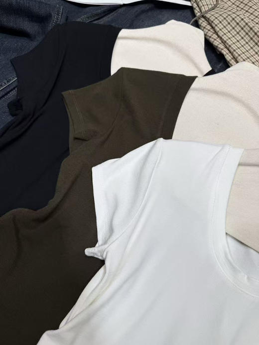 原单专柜正品U领两侧褶皱款短袖(均码85-120可穿） 商品图3