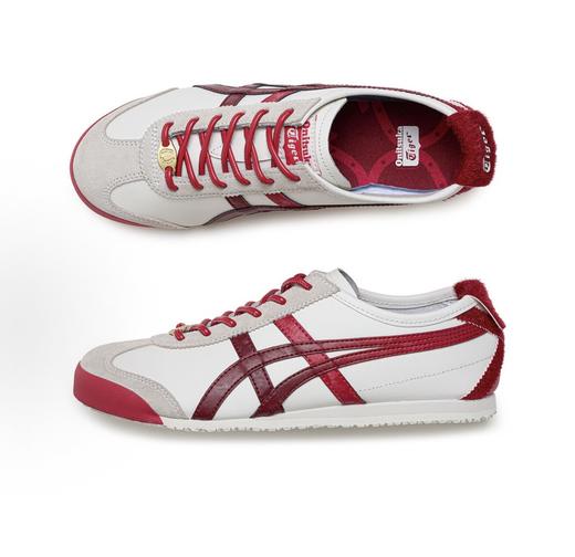 【纯原版本】Onitsuka Tiger鬼塚虎MEXICO 66 CNY马年限定 EVA中底与带乳胶贴片的鞋垫 提供的是有韧性的回弹，而非软塌的卸力。长途暴走如履平地，这才是真正的“足力健”。 商品图2