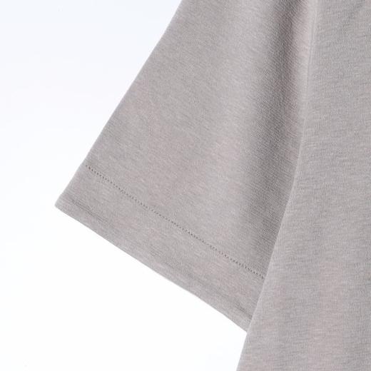 SDSA男装2026新款高贵轻奢美式拼接领口印花字母圆领长袖T恤百搭 商品图2