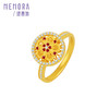 芳华系列-勿忘我 足金黄金可转动戒指 成熟女性MEMORA诗普琳LR456301 商品缩略图3