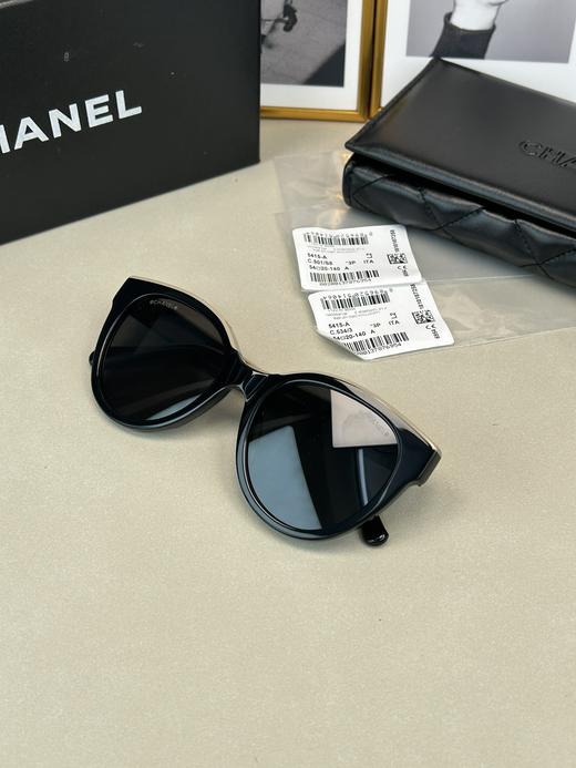 香奈儿  CH5414  猫眼园框板材极简风墨镜（JH） 商品图6