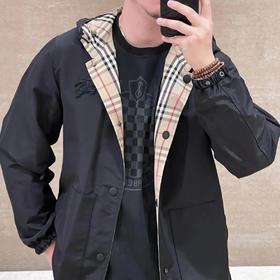 万年经典款 重磅 br双面夹克 男女同款！商务休闲皆可 户外防风防雨面料