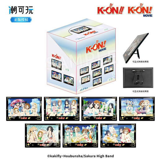 轻音少女第2弹海风系列小立牌徽章盲盒（7入） 商品图0