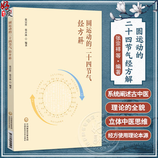 圆运动的二十四节气经方解 张宗祥 张卉冰 本书适用于中医临床工作者 中医药院校师生等广大中医爱好者学习参考中国医药科技出版社 商品图0