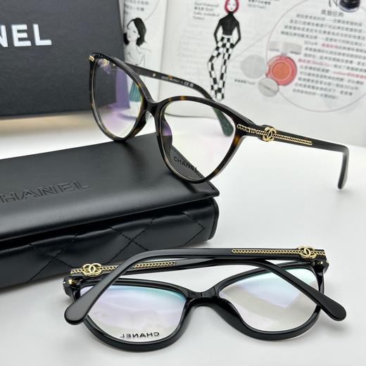 香奈儿 CH3457 板材双C链条⛓ 时尚猫眼光学眼镜（JH） 商品图10