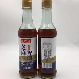 德玖源芝麻香油280ml*12瓶