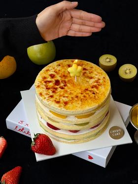 【🆕春日新品】烤布蕾缤纷鲜果千层蛋糕