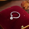 子佩集【芳巧】S925银珍珠戒指【JL071190】珍珠水滴锆石2509 商品缩略图5