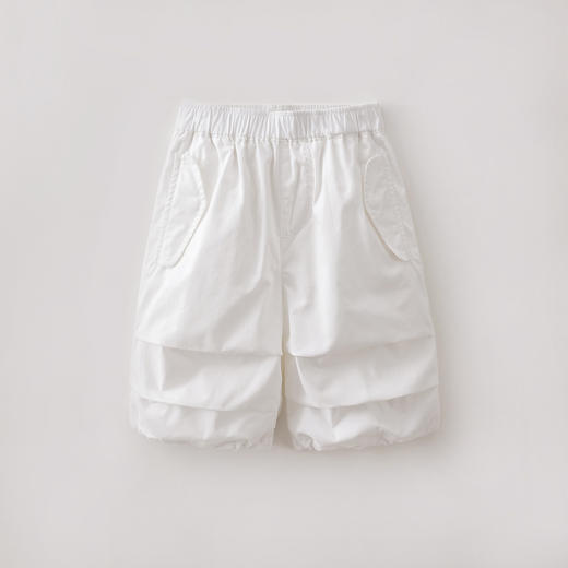 马克珍妮云柔匹马棉男童伞兵七分裤2026年夏装新款560351 商品图1